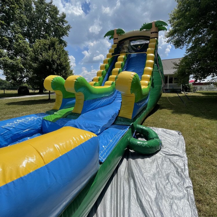 18 FT Tropical Waterslide