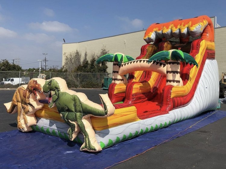 17 FT Jurassic Waterslide